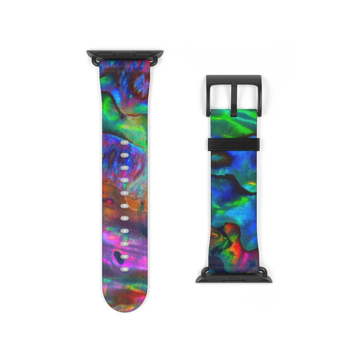 Abalone Texture Print Apple Watch Band - Image 11