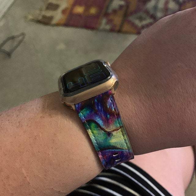 Abalone Texture Print Apple Watch Band - Image 6