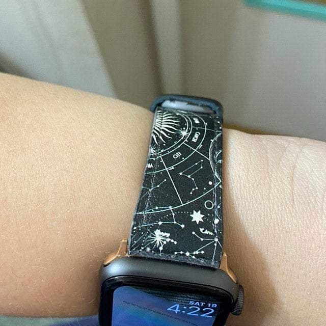 Black White Zodiac Apple Watch Band - Image 15