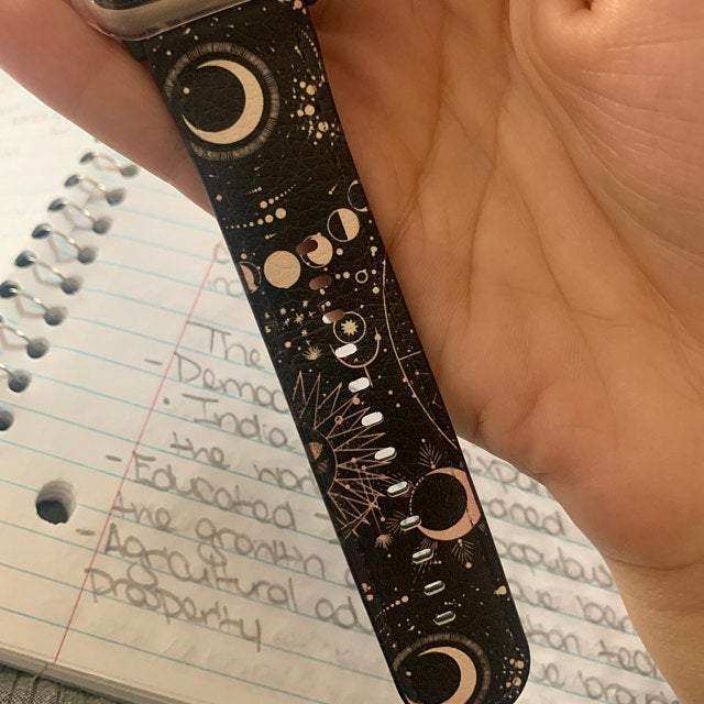 Black White Zodiac Apple Watch Band - Image 17