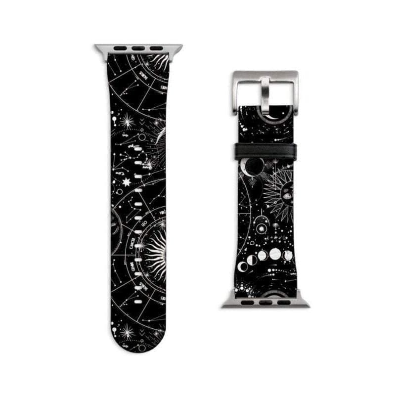 Black White Zodiac Apple Watch Band - Image 3