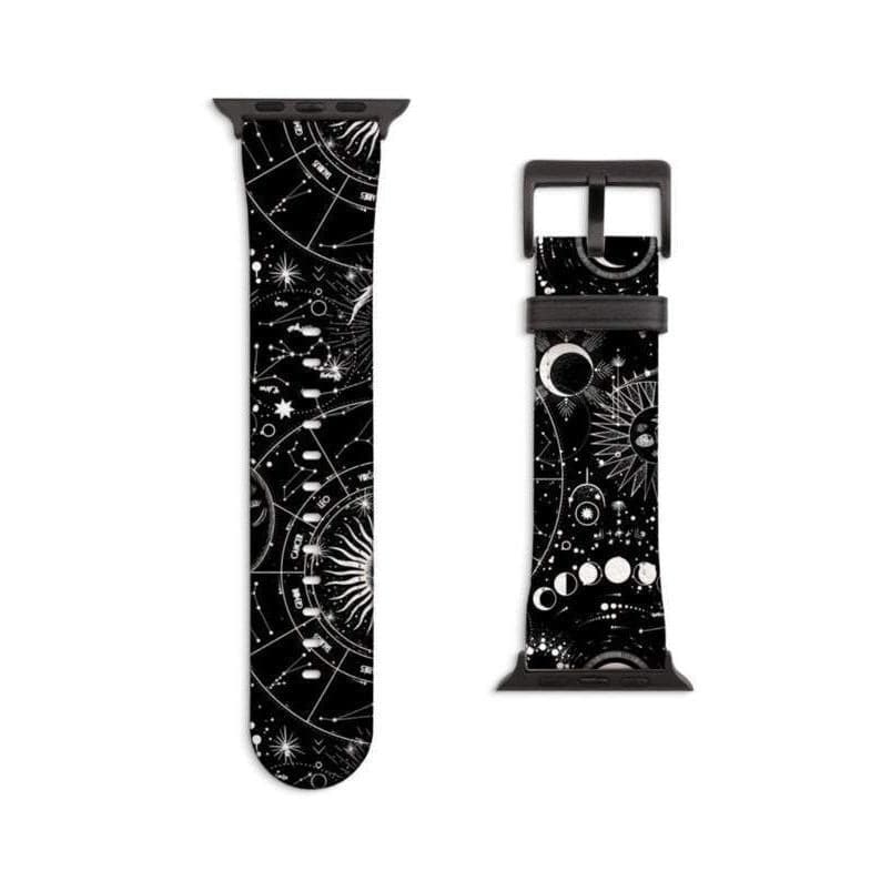 Black White Zodiac Apple Watch Band - Image 5