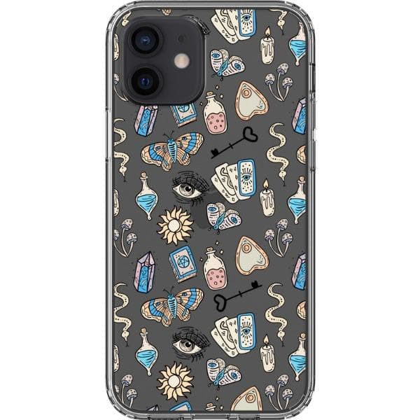 Blue Mystic Elements Clear Phone Case - Image 11
