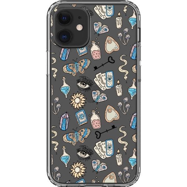 Blue Mystic Elements Clear Phone Case - Image 12