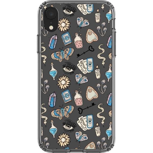 Blue Mystic Elements Clear Phone Case - Image 13