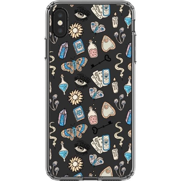 Blue Mystic Elements Clear Phone Case - Image 14