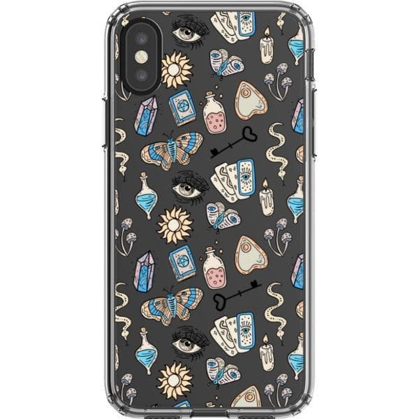 Blue Mystic Elements Clear Phone Case - Image 15