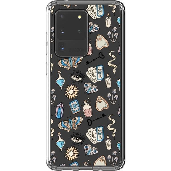 Blue Mystic Elements Clear Phone Case - Image 18