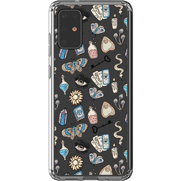 Blue Mystic Elements Clear Phone Case - Image 19