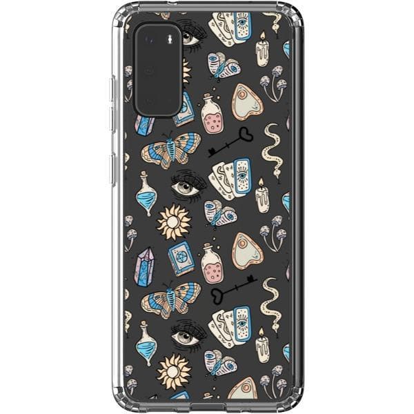 Blue Mystic Elements Clear Phone Case - Image 20