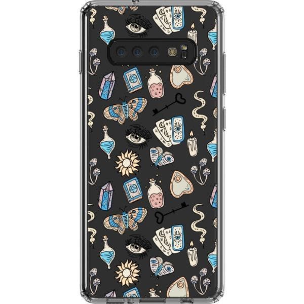 Blue Mystic Elements Clear Phone Case - Image 22
