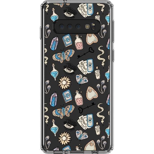 Blue Mystic Elements Clear Phone Case - Image 24