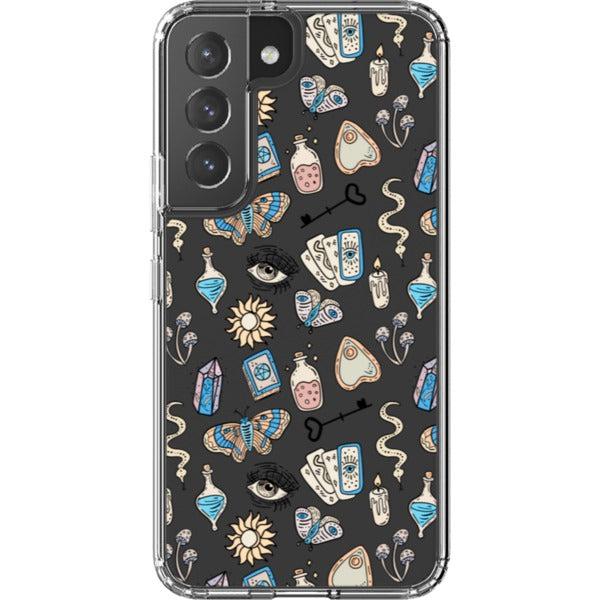 Blue Mystic Elements Clear Phone Case - Image 27