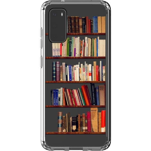 Book Lover's Clear Phone Case - Unique Bookshelf Design for iPhone and Galaxy Devices - Image 17