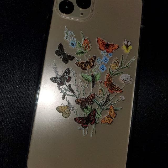 Botany Butterfly Clear Phone Case - Image 13