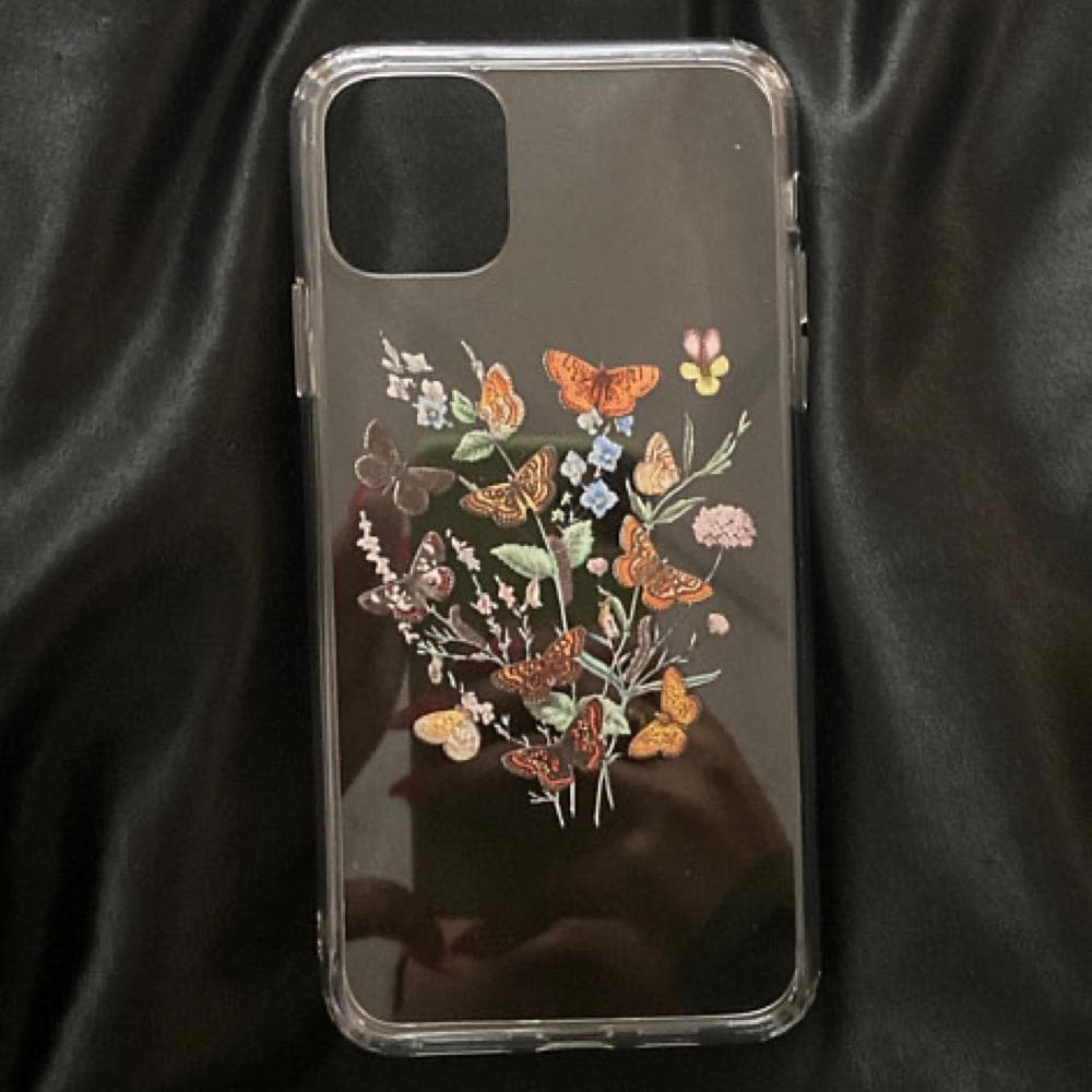 Botany Butterfly Clear Phone Case - Image 22