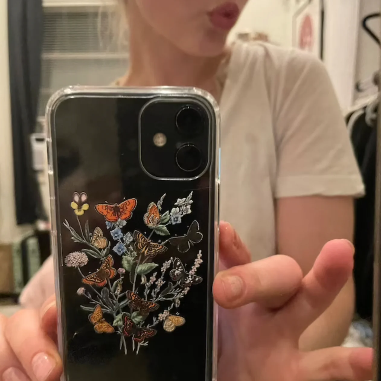 Botany Butterfly Clear Phone Case - Image 23