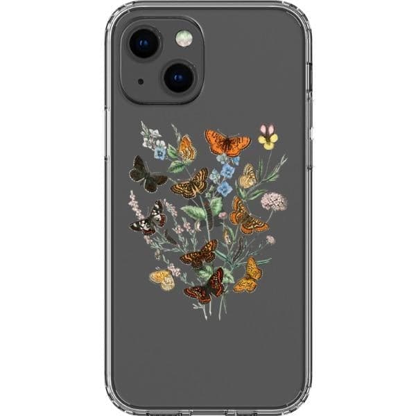 Botany Butterfly Clear Phone Case - Image 26
