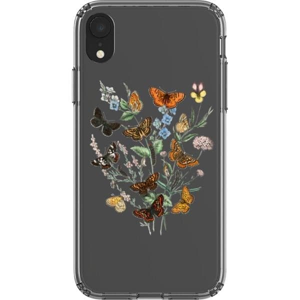 Botany Butterfly Clear Phone Case - Image 32
