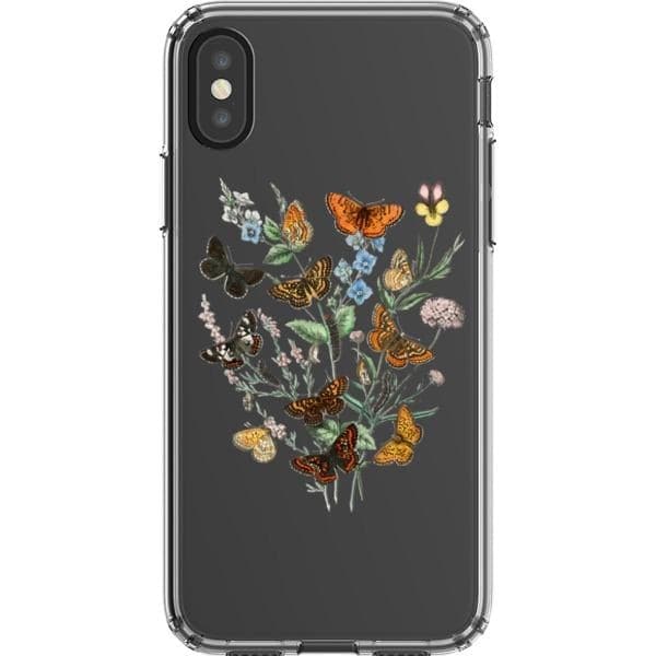 Botany Butterfly Clear Phone Case - Image 34
