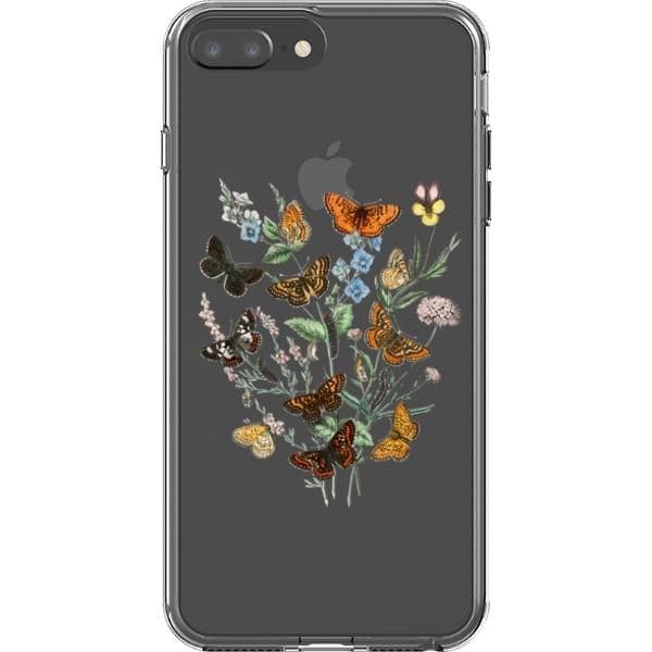 Botany Butterfly Clear Phone Case - Image 35
