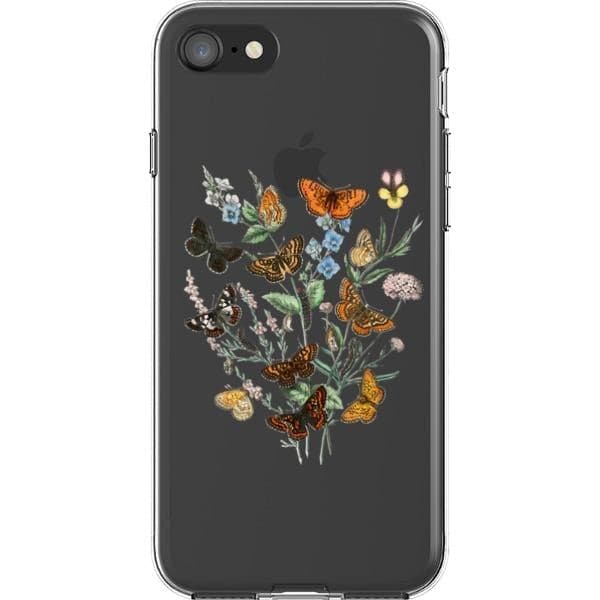 Botany Butterfly Clear Phone Case - Image 36