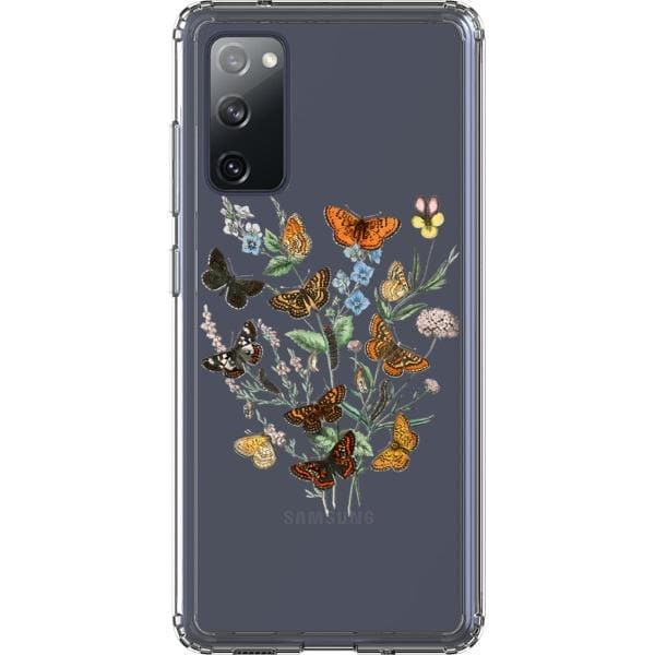 Botany Butterfly Clear Phone Case - Image 40