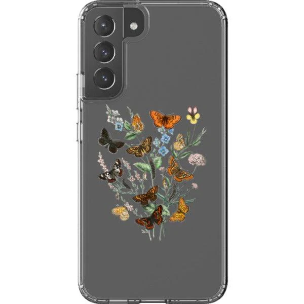 Botany Butterfly Clear Phone Case - Image 45
