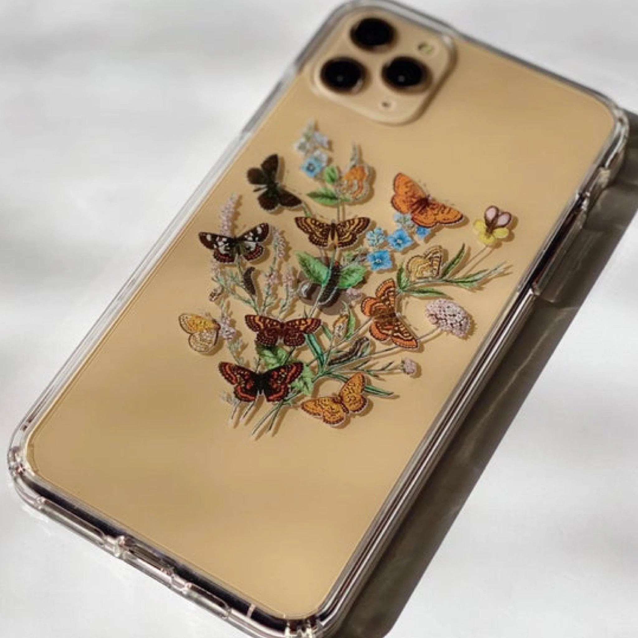 Botany Butterfly Clear Phone Case - Image 7