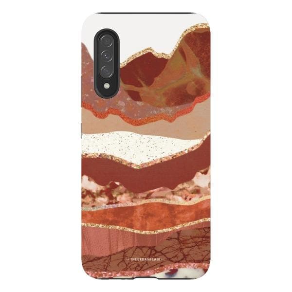 Brick Abstract Layered Mountains Print Tough Phone Case - Image 63