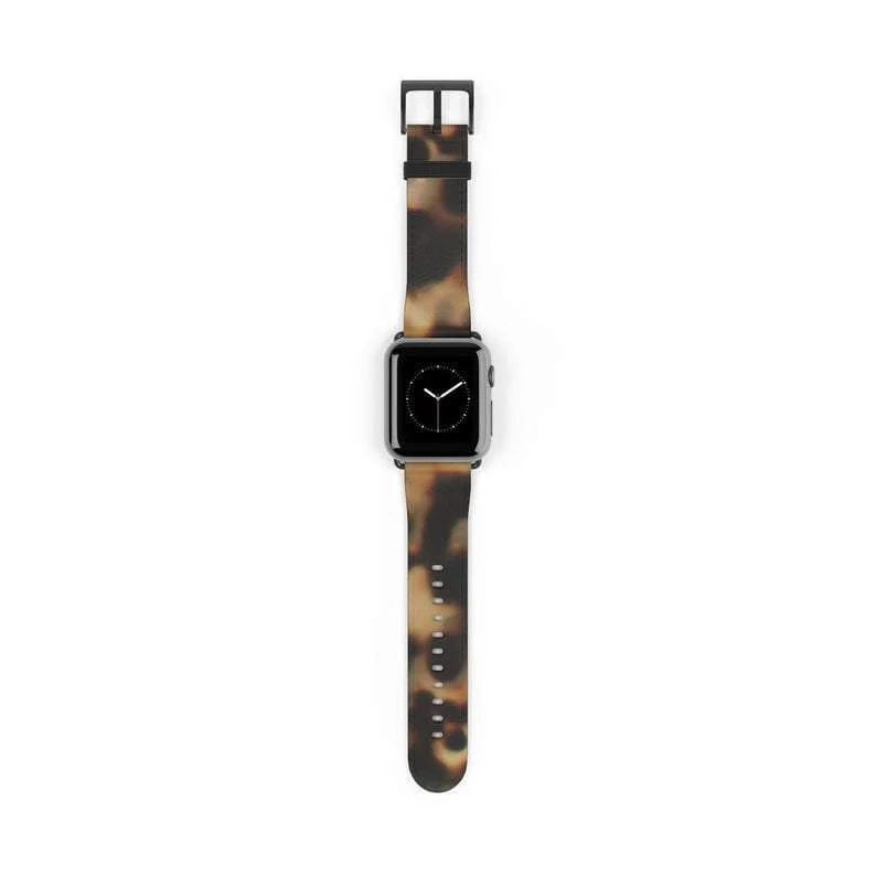Brown Tortoise Shell Apple Watch Band - Image 5