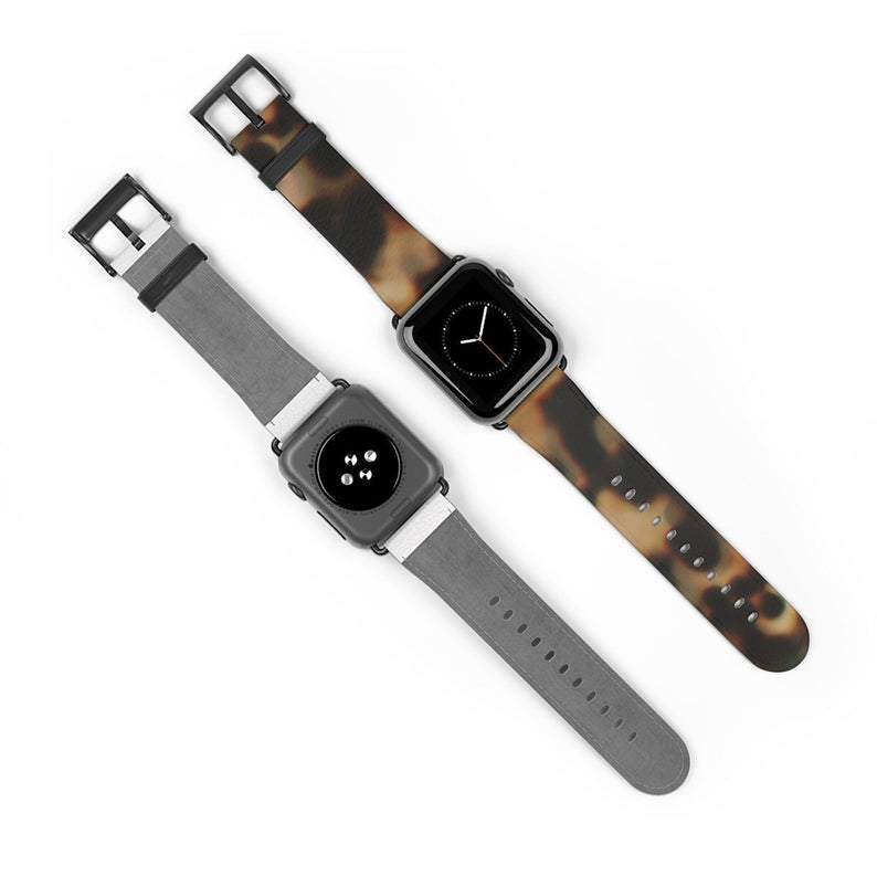 Brown Tortoise Shell Apple Watch Band - Image 6