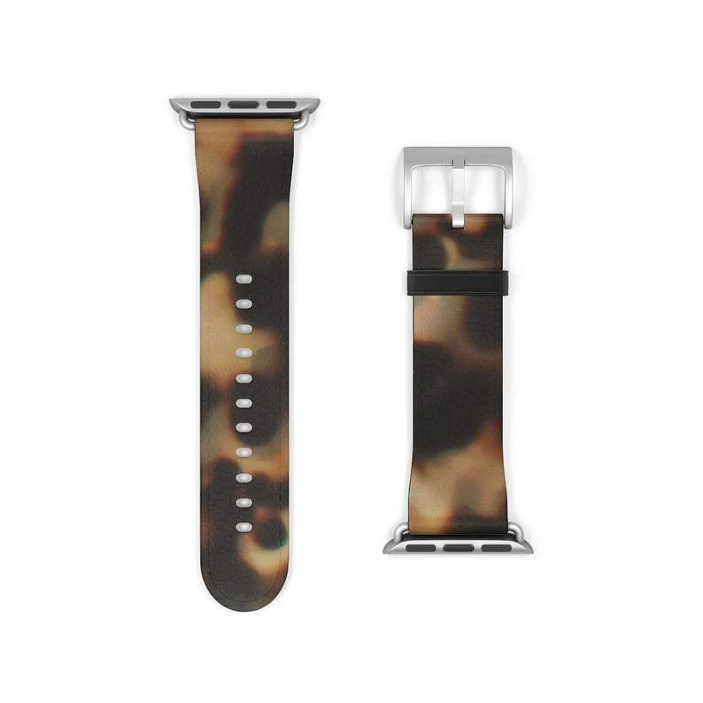 Brown Tortoise Shell Apple Watch Band - Image 7