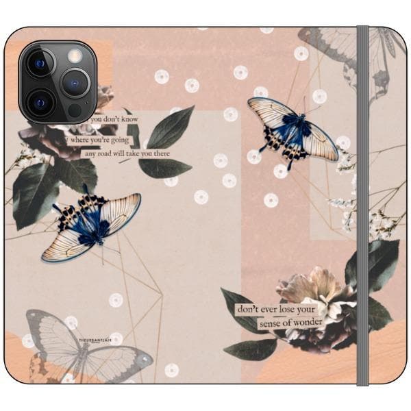 Butterfly Abstract Wallet Phone Case - Image 4