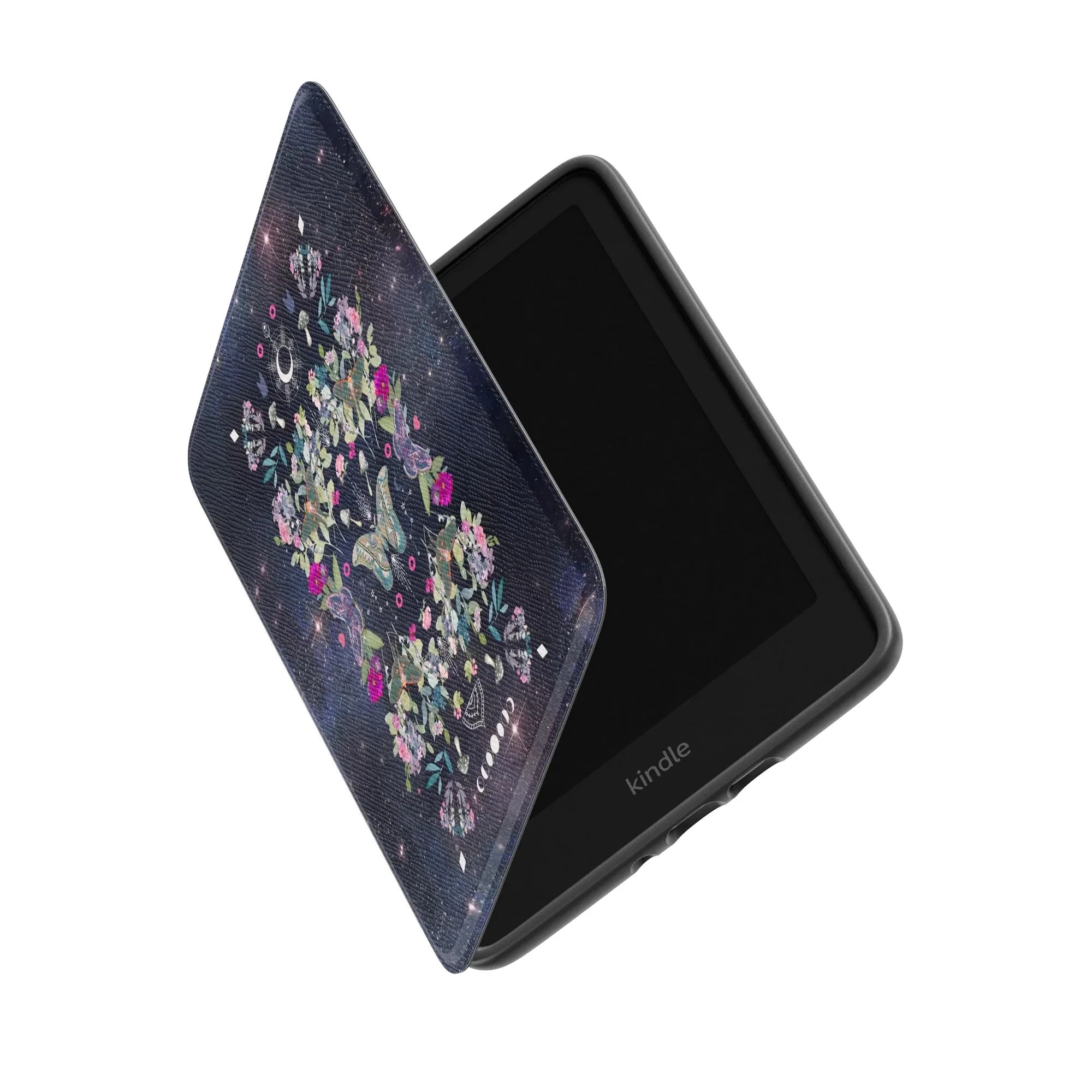 Celestial Floral Butterfly Kindle Case - Image 3