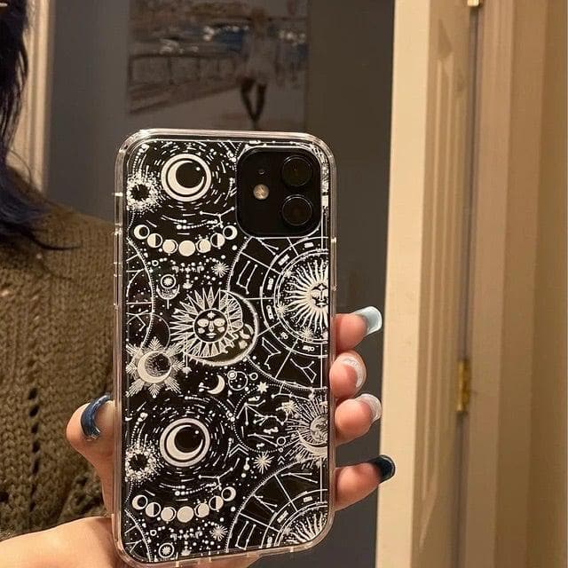 Celestial Zodiac Clear Phone Case - Image 20
