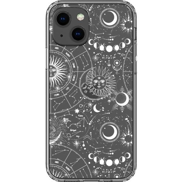 Celestial Zodiac Clear Phone Case - Image 29