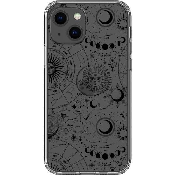 Celestial Zodiac Clear Phone Case - Image 30