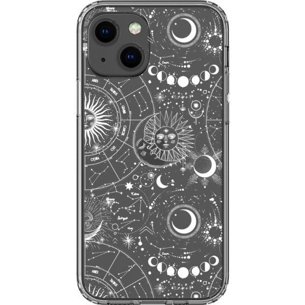 Celestial Zodiac Clear Phone Case - Image 31