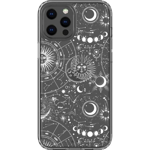 Celestial Zodiac Clear Phone Case - Image 33