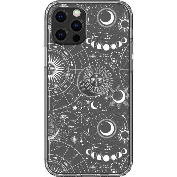 Celestial Zodiac Clear Phone Case - Image 35
