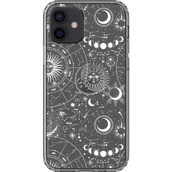 Celestial Zodiac Clear Phone Case - Image 37