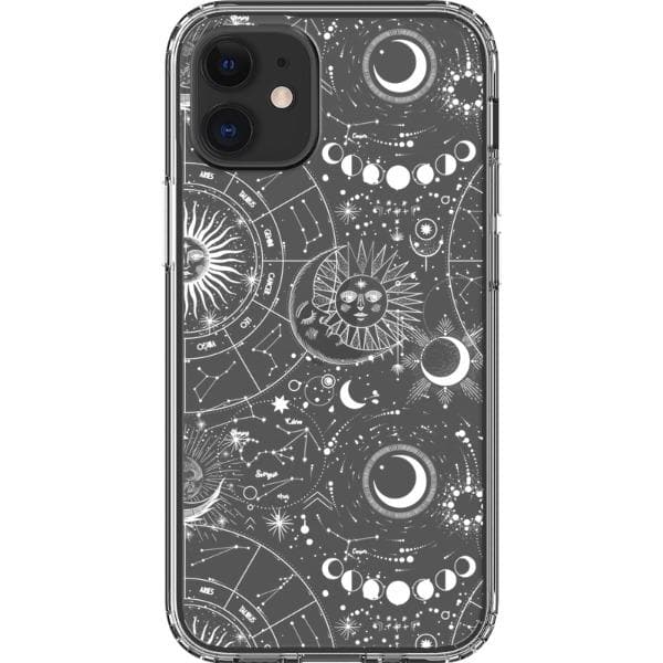 Celestial Zodiac Clear Phone Case - Image 39