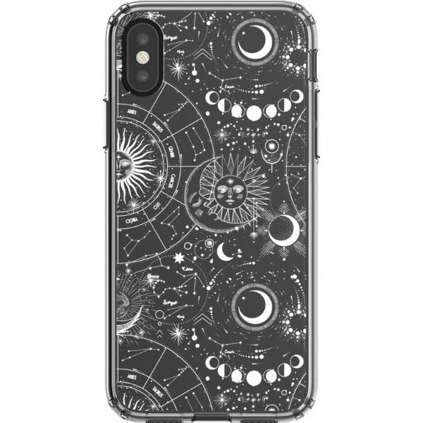 Celestial Zodiac Clear Phone Case - Image 45