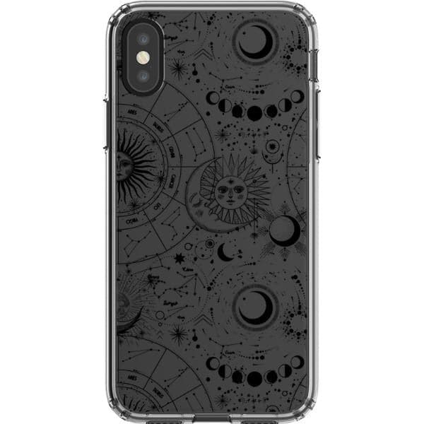 Celestial Zodiac Clear Phone Case - Image 46