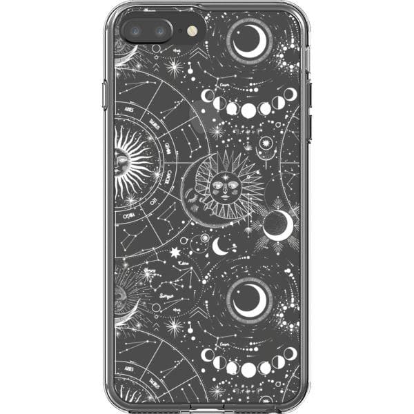 Celestial Zodiac Clear Phone Case - Image 47