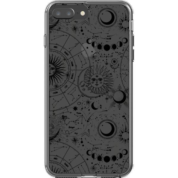 Celestial Zodiac Clear Phone Case - Image 48