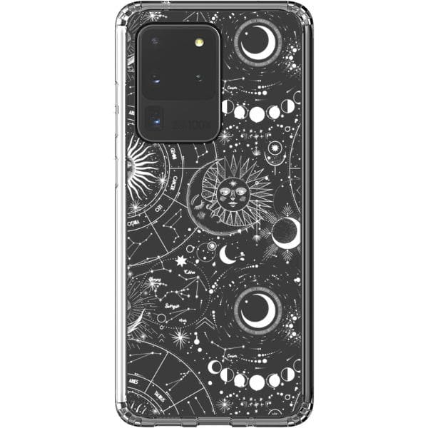 Celestial Zodiac Clear Phone Case - Image 51