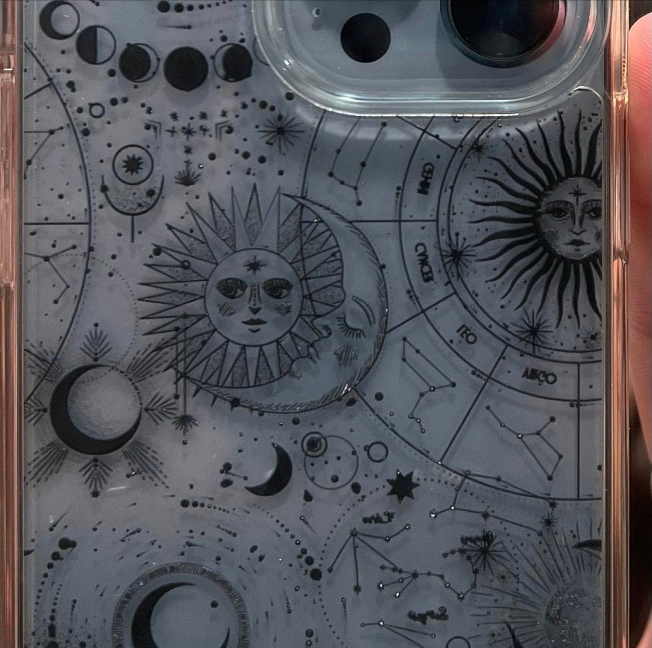 Celestial Zodiac Clear Phone Case - Image 67