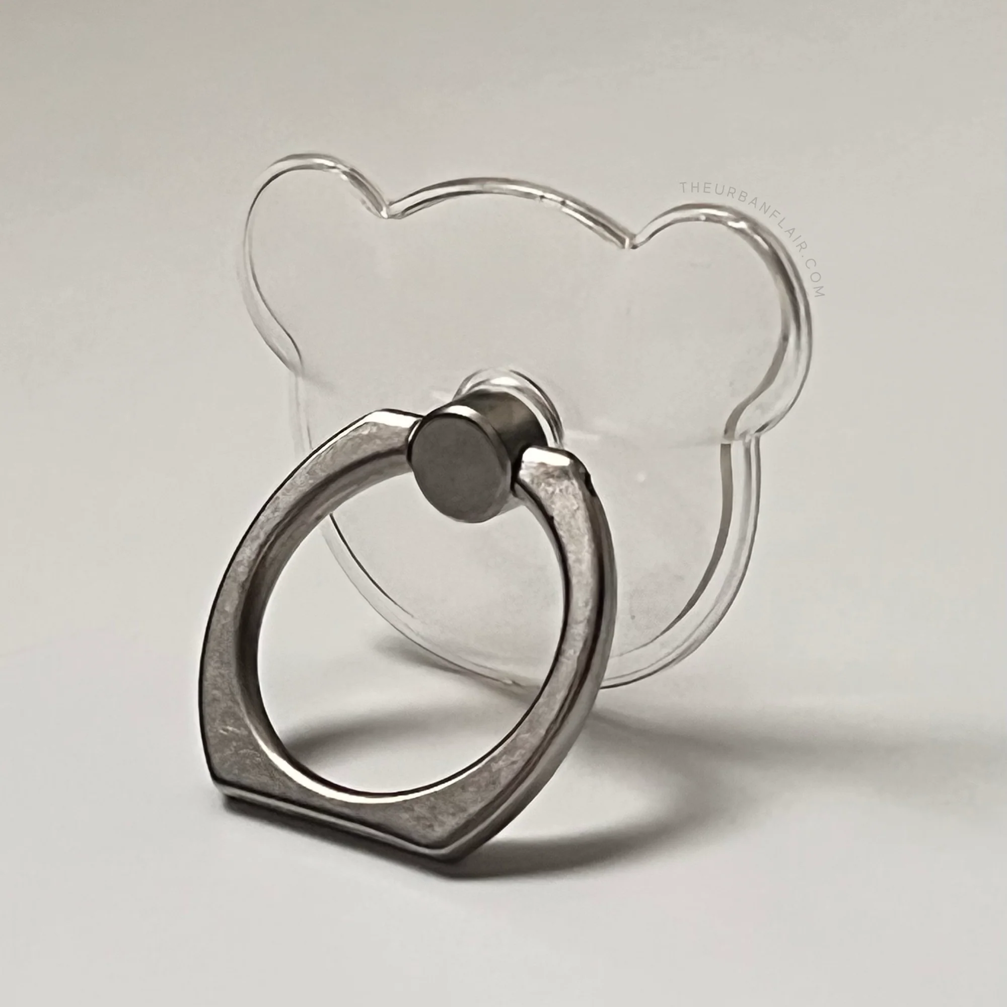 Clear Bear Shaped Ring Grip - Image 7